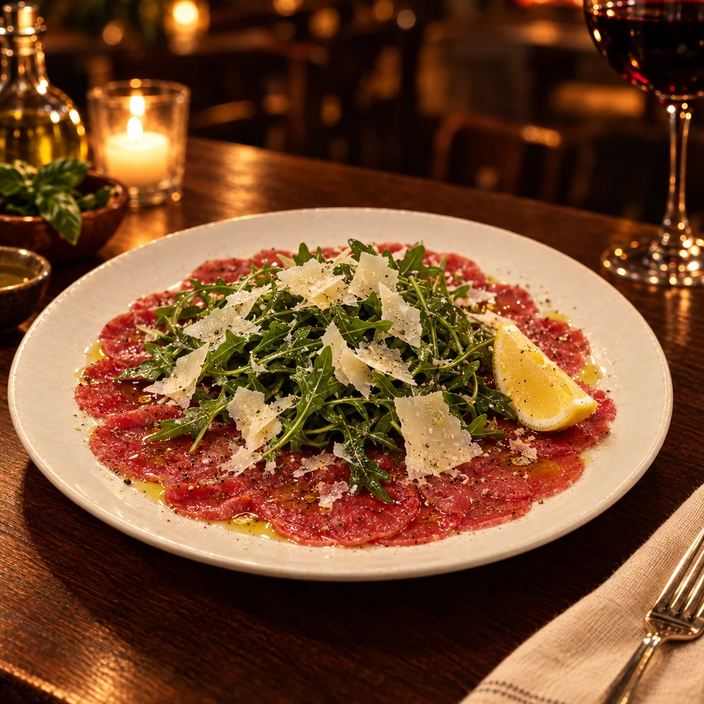 Carpaccio al Limoncello